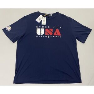 NWT Polo RLX Ralph Lauren Ryder Cup Mens‎ XLarge Marco Simone T shirt